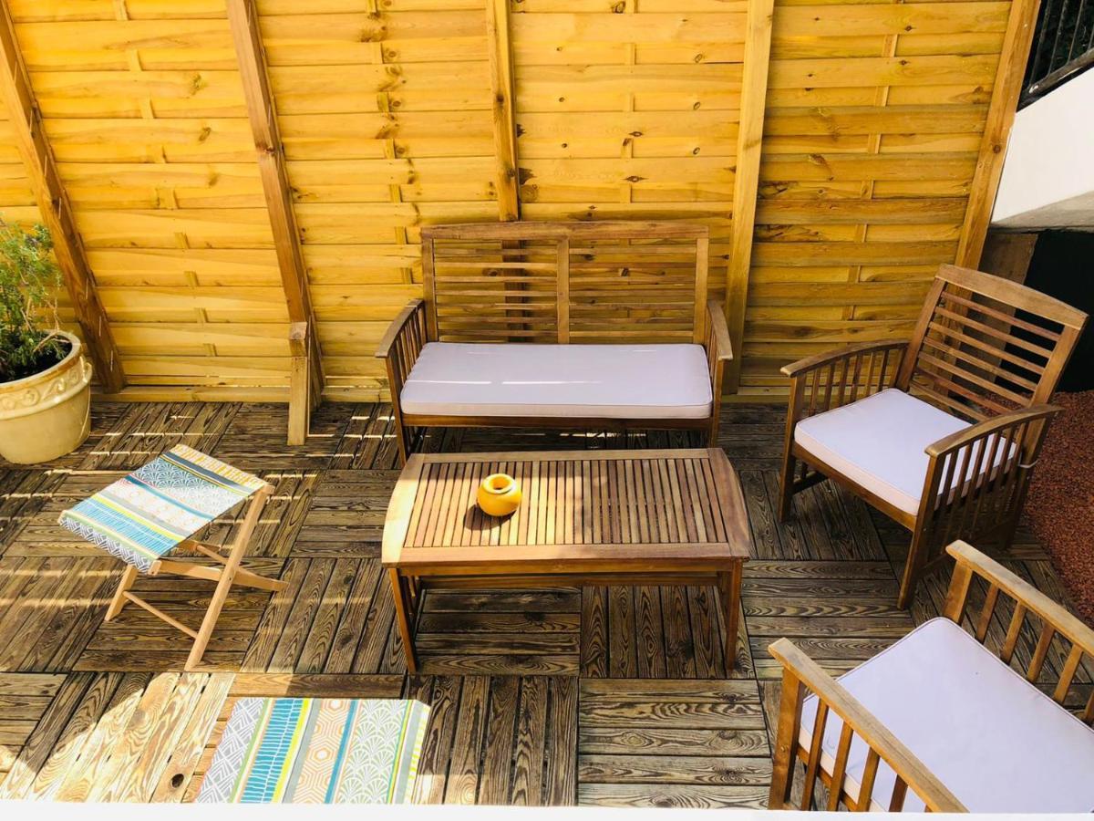 Charmant appartement équipé avec grande terrasse Marseillan  Extérieur photo
